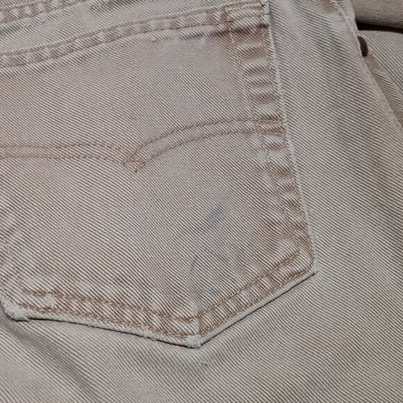 RARE Vtg Levi's 545 Tan High Rise Loose Mom Jeans - Picture 12 of 12